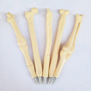 Новая креативная странная канцелярская продукция-Корейская версия шариковая ручка с синими чернилами для студентов 1,0 мм уникальный дизайн в форме кости - Product Image 5