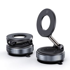 Soporte Universal para Teléfono con Ventosa Giratoria 360°, de Metal, con Adsorción Magnética de Aleación de Zinc, para Gimnasio, Auto, Pared, Vidrio - Product Image 1