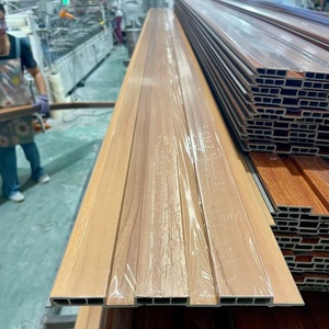 Interior Decoration Modern Wpc <strong>Fluted</strong> Wall Panel Clading - Product Image 2