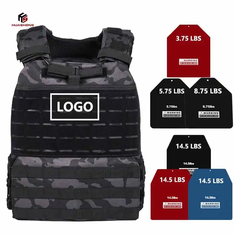 OEM Hot Sale Taktische Weste Laser geschnittene Molle Combat Assault Weight Plate Carrier Weste