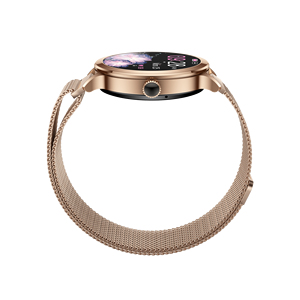 Vente directe d'usine montre intelligente pour femmes suivi de la santé montre intelligente surveillance de la fréquence cardiaque fonction boussole bande en acier inoxydable - Product Image 5