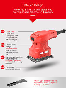 DEVONコード付き三角オービタルサンダー170W多機能サンダー - Product Image 6