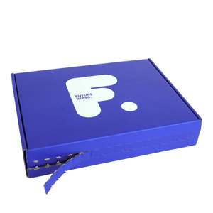 Boîte d'expédition personnalisée avec bande détachable et logo, emballage auto-adhésif en carton ondulé pour e-commerce - Product Image 4