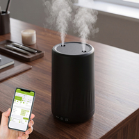Petit diffuseur d'arômes électrique sans eau en plastique, diffuseur d'huiles essentielles sans eau, machine de diffusion d'arômes sans eau