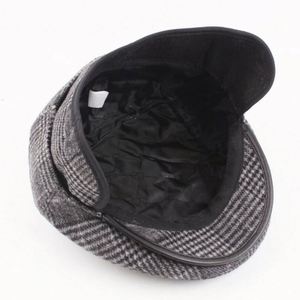 Béret plat en tricot matelassé personnalisé, imprimé sérigraphié, plusieurs tailles, chaud, pour homme, idéal pour le sport, les fêtes et la pêche - Product Image 6