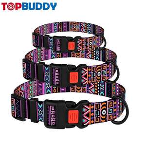 Collar para perro diseño azteca con hebilla ajustable y separable para perros pequeños, medianos y grandes - Product Image 5