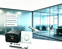 Transformateur d'alimentation avec télécommande pour film de verre intelligent PDLC à confidentialité commutable, certifié CE