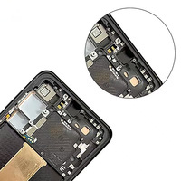 Pantalla LCD AMOLED Original con Marco y Digitalizador de Repuesto para Samsung S23 PLUS/Galaxy S916/S23+, Accesorios para Teléfono