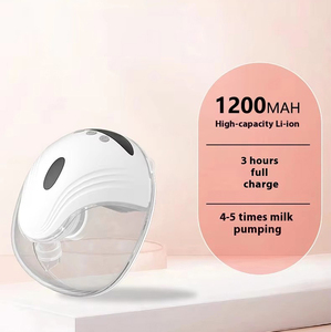 Extractor de Leche Eléctrico Doble Inalámbrico Inteligente Portátil de 210 ml Sin BPA, Juego de Extractores de Leche Materna - Product Image 5