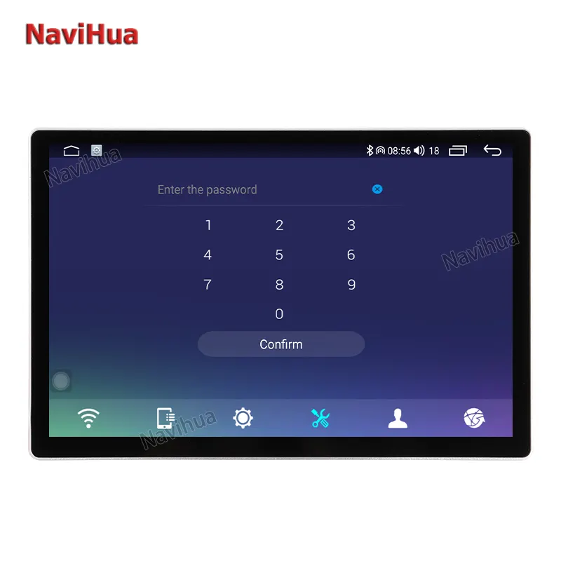 Navihua Double Din 11.5 pollici 12.95 pollici 2 Din universale lettore DVD per auto Android unità di navigazione GPS autoradio Stereo Radio Carplay
