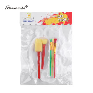 Haute qualité 6 pièces/ensemble artiste <span class=keywords><strong>pinceau</strong></span> Nylon cheveux fournitures pour enfants bricolage <span class=keywords><strong>dessin</strong></span> et Art Design enfants <span class=keywords><strong>peinture</strong></span> pinceaux - Product Image 6