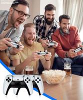 Nouvelle console de jeu M8 Pro Game Stick 4K 64 Go avec manette sans fil 2,4 GHz pour jeux rétro et PS1, cadeau pour enfants