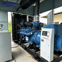 Groupe électrogène diesel super silencieux SinoShine 30KVA 24KW triphasé 400V 50Hz refroidi par eau avec ATS pour alimentation de secours d'atelier