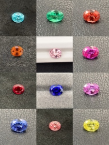 Bán buôn sáng đầy màu sắc đá quý 1CT hình dạng hình bầu dục phòng thí nghiệm phát triển đá quý Màu Xanh Hoàng gia Sapphire phòng thí nghiệm phát triển <span class=keywords><strong>Ruby</strong></span>/Coban Spinel/Ngọc lục bảo - Product Image 3