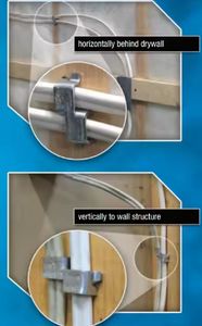 S1-S4 argent galvanisé acier métal clous attaches fil électrique câble agrafes câbles gainés non métalliques conduits raccords - Product Image 3