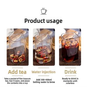 2025 Fabriek Groothandel Bulk Chinese Thee Smaak Blad Theezakjes Direct Van Fabriek Thee Kopers Welkom Chinese Bloeiende Bloem Thee - Product Image 4