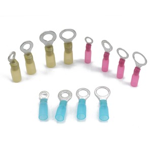 Iqihui Insulated Heat Shrink Connector <b>Kit</b> 120Pcs Awg22-10 Red Blue Yellow <b>Electrical</b> Connection - Product Image 3