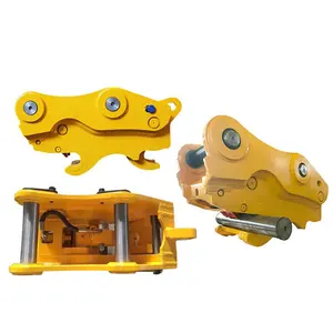 Hydraulic quick hitch can quickly connect various attachments also named as Tilt Rotator