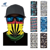 Série Reborn Pattern : Bandeau Magique Chauffant et Cache-cou Sans Couture Protecteur pour le Cyclisme, le Ski et les Sports de Plein Air