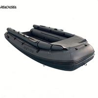 Bateau pneumatique à propulsion par jet de 12,5 pieds, capacité 6 personnes, certifié CE pour les loisirs en plein air, fournisseur en gros de Chine