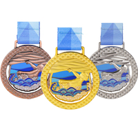 Ébauches de médaille en métal personnalisé de haute qualité Sublimation de nickelage noir pour les sports de Noël du nouvel an et les occasions sur le thème du jeu
