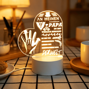 Hot Selling Acrylic ABS LED 3D Message Board Greetings Mother's Day/ Birthday Day Gift - Product Image 6
