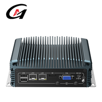 Caja integrada sin ventilador con procesador Intel I5 I7 Salidas Dual LAN HD VGA Diseño resistente de temperatura amplia para uso hostil MINI PC industrial