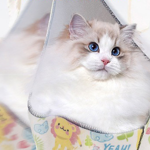 고양이 그루밍 랩 자체 접착 성 부드러운 고양이 담요 탈출 방지 진정 랩 포장 - Product Image 3