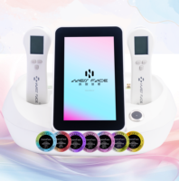Appareil professionnel de soin de la peau à double tête à haute fréquence vibratoire pour salon, équipement de beauté raffermissant la peau, vente en gros