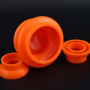 Set di terapia per coppettazione di 4 dimensioni terapia per coppettazione in Silicone colore arancione Set per uso domestico, aspirazione più forte - Product Image 6