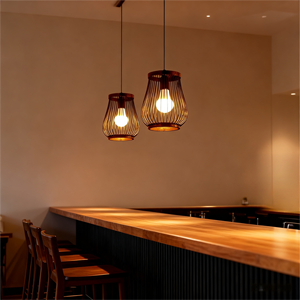 Lampes suspendues modernes faites à la main <span class=keywords><strong>en</strong></span> <span class=keywords><strong>rotin</strong></span> plafonnier <span class=keywords><strong>en</strong></span> bois <span class=keywords><strong>suspension</strong></span> lanterne <span class=keywords><strong>en</strong></span> bambou <span class=keywords><strong>suspension</strong></span> pour la décoration intérieure éclairage - Product Image 6