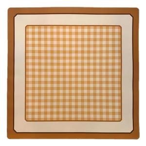 Luxe Gingham Zondagse Mahjong Mat - Natuurrubber Antislip Geluidsreducerend Milieuvriendelijk Opvouwbaar Tafelkleed Casino Gokken Poker - Product Image 1