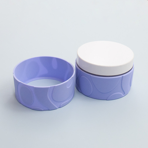 Funda Protectora Antideslizante de Silicona de Grado Alimenticio para Tarros de Crema Facial, para Botellas de Productos para el Cuidado de la Piel - Product Image 2