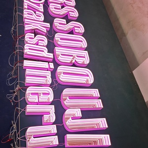 Custom <strong>Infinity</strong> Extendding Abyss <strong>Mirror</strong> <strong>3d</strong> Neon Light Sign Thousand Layer <strong>Mirror</strong> Led Letter Sign for Business - Product Image 5