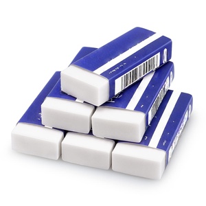 Gomme à effacer en caoutchouc blanc souple promotionnelle NOVISON 42*18*11mm, fournitures scolaires pour étudiants et enfants, classique et durable - Product Image 1