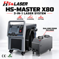 Machine de soudage laser portative refroidie par réfrigérant 1500W 2000W 3000W, soudeuse laser à fibre portable pour acier inoxydable et acier au carbone