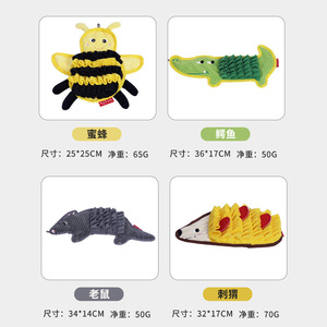 Pet Sniffing <b>Mat</b> Crocodile Shape Slow Feeding Training Toy For Dogs And Cats - Product Image 2