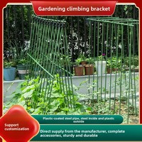 Support de Treillis en Acier pour Plantes Grimpantes, Idéal pour Roses et Bougainvilliers, pour Balcons et Jardins, Support Robuste pour Fleurs et Plantes Vertes