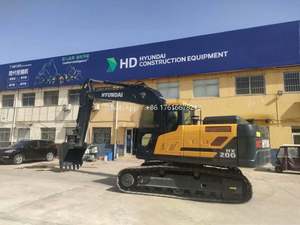 โปรโมชั่น รถขุดไฮดรอลิก Hyundai HX200 199 ตัน เครื่องยนต์ Cummins ประสิทธิภาพสูง สีเดิม พร้อมปั๊มและมอเตอร์ไฮดรอลิก Kawasaki ลดราคา - Product Image 5