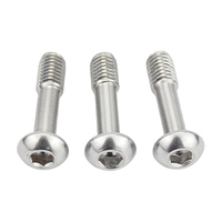 Vis à panneau captive à tête cylindrique en acier inoxydable 304 et acier au carbone, à six pans creux, filetage partiel, anti-perte, pour applications électroniques