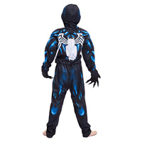 Kostum Superhero Hitam Grosir untuk Anak-anak, Pakaian Dalam Cosplay Anime, Kostum Pertunjukan Panggung, Pakaian Pesta Halloween
