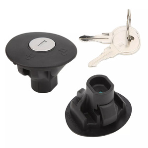 Tapa de Combustible con Cerradura para Ford 8U5Z9C268B 8U5A9C268AC, Cubierta de Tanque con Llave de Plástico - Product Image 5