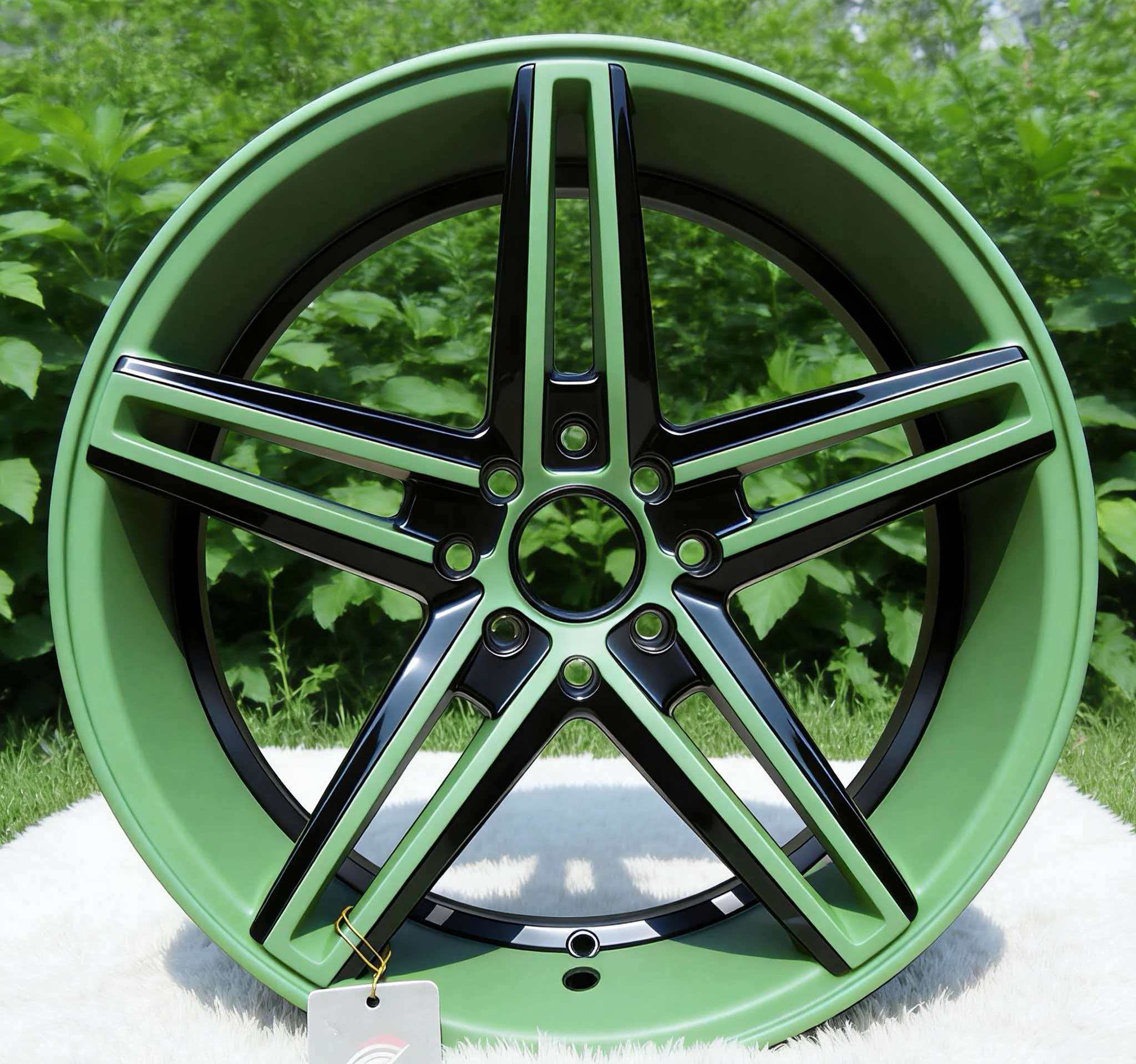 Vert et noir