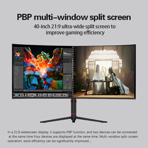 จอภาพ LED PBP สำหรับเดสก์ท็อป ขนาด 40 นิ้ว ความละเอียด 5120x2160 รีเฟรชเรท 75Hz สำหรับสำนักงานและเล่นเกม - Product Image 5