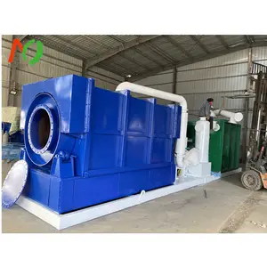 Mingjie – usine de recyclage de déchets à petite échelle, Machine de pyrogravure en plastique pour pneus de 1 à 2 tonnes
