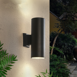 Applique murale cylindrique moderne COB, éclairage haut et bas, étanche IP65 pour extérieur, maison, jardin, patio, entrée, décoration - Product Image 4