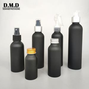 Nhôm Chai 30 Ml 50 Ml 100 Ml 150 4Oz 200Ml 250 Ml 5 Oz Rỗng Matte Đen Trắng Mỹ Phẩm Chai Phun Bơm Với Vít Top - Product Image 2