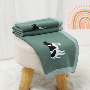 Coperta per Neonati Mimixiong, Leggera in Cotone con Design a Mucca, Coperta Morbida per Neonati e Bambini - Product Image 4
