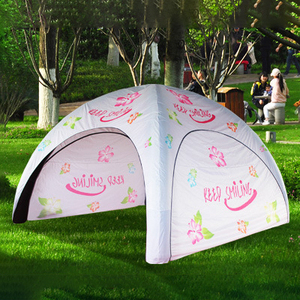 Tenda Gonfiabile in Tessuto Oxford 10x10ft Resistente per Eventi all'Aperto, Pubblicità Commerciale, Gazebo, <span class=keywords><strong>Glamping</strong></span> e Campeggio - Product Image 3