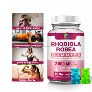 โรดิโอลาโรซีแปะก๊วยสกัดจากรากบิโลบาผลิตภัณฑ์เสริมอาหารเยลลี่โรดิโอลาโรซีสำหรับความเครียดทางอารมณ์ - Product Image 2